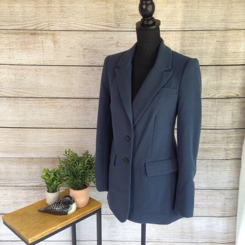Joan Vass Blue Blazer